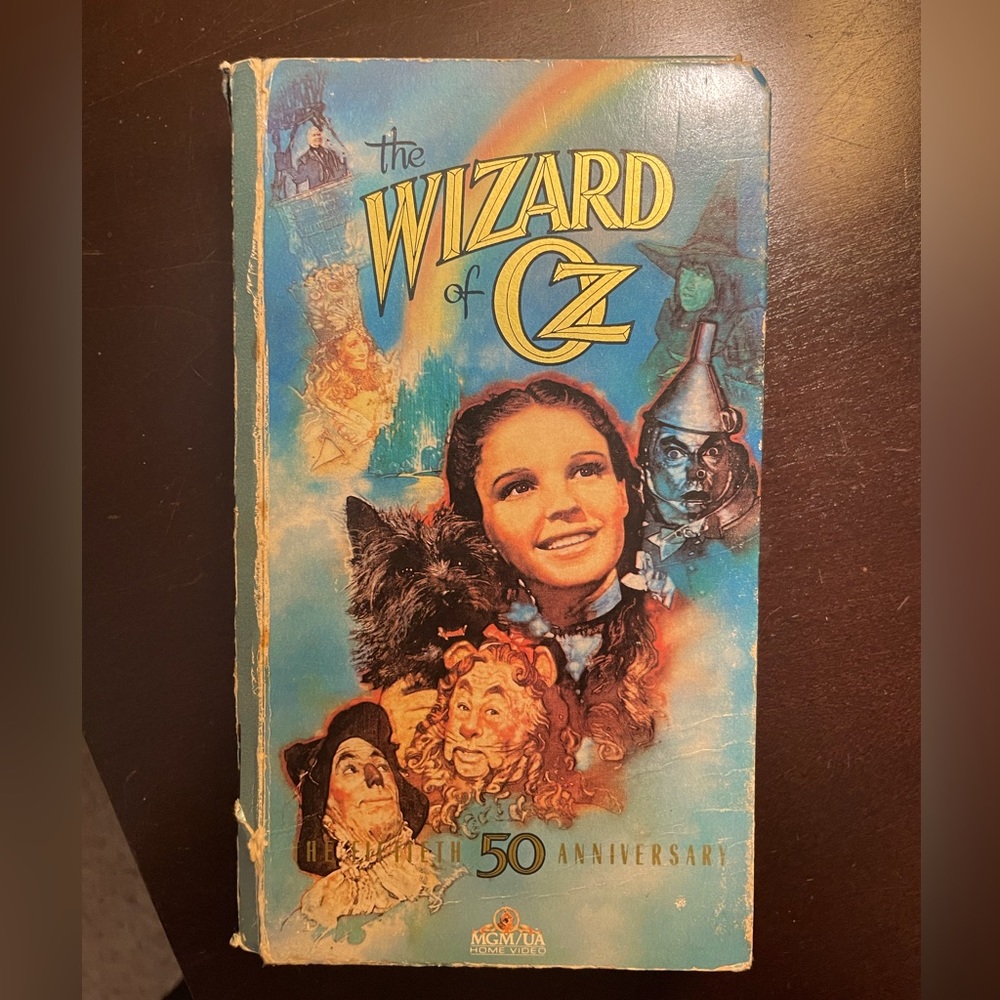 Wizard of Oz 50th Anniversary VHS
